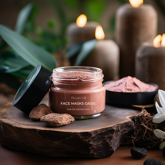 Rose Clay Hydration  - maseczka z różową glinką i pudrem z płatków róż do twarzy i ciała